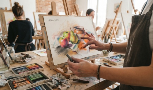 Laboratori d'art: Explorem la tècnica pictòrica del pastel