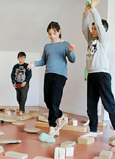 Bibliolab. El joc del samurai, paisatge d’equilibri