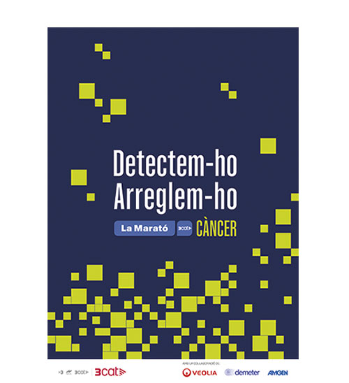 cartell de La Marató 2025