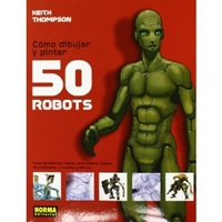  Cómo dibujar y pintar 50 robots