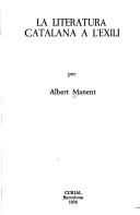  La Literatura catalana a l'exili